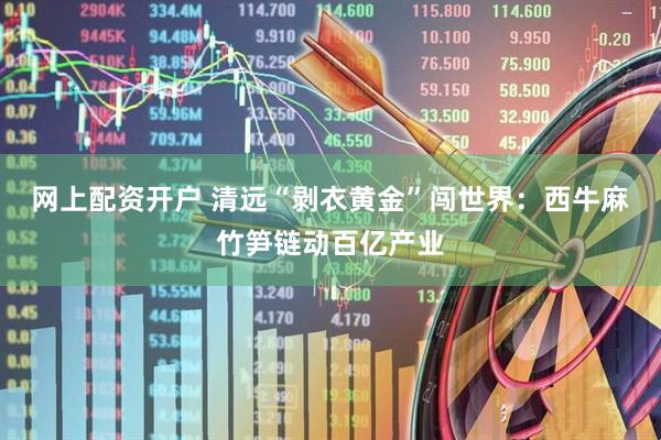 网上配资开户 清远“剥衣黄金”闯世界:西牛麻竹笋链动百亿产业